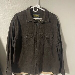 Cabela's Brown Lightweight Shirt Jacket